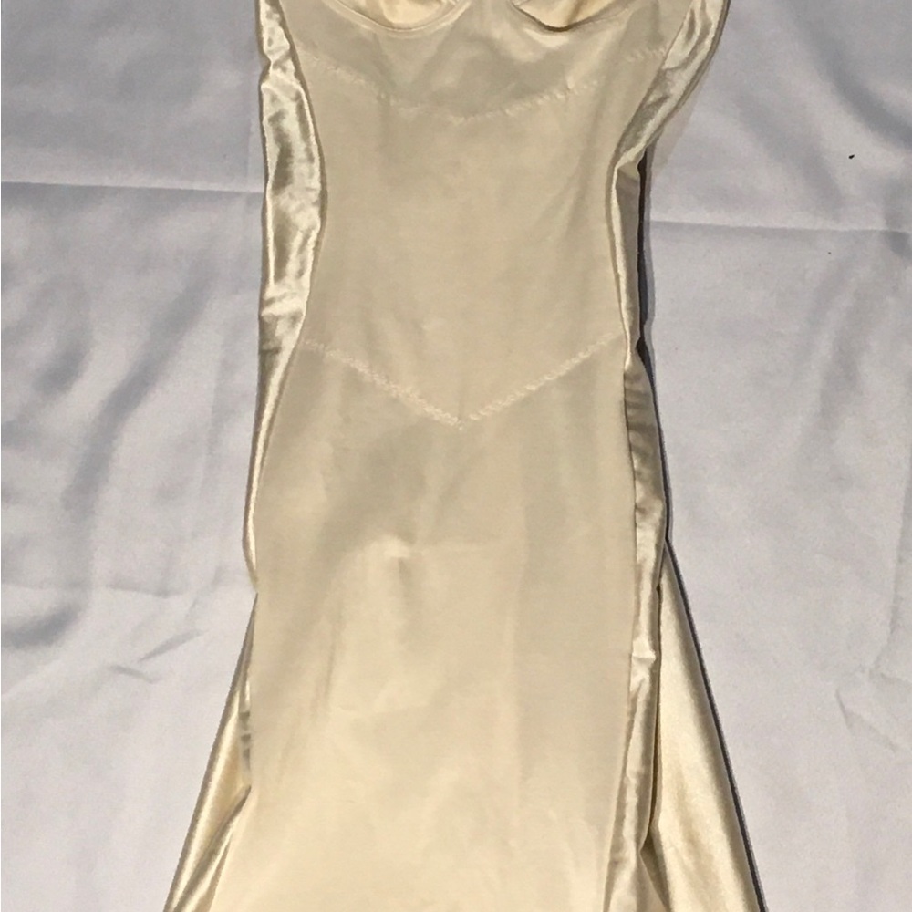 Crown-Ette- Vintage- Body Shaper - Full Bra - Slip - NWOT - 36C - RN#17617 -
